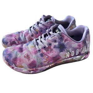 NOBULL Size W 9.5 / M 8 Colorful Women's Floral Outwork Athletic Shoes
